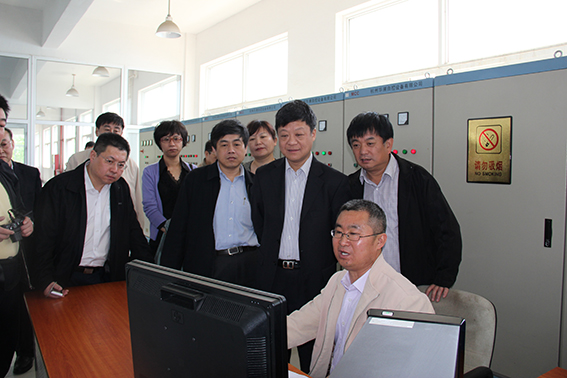 中輕集團公司俞海星總經(jīng)理視察公司